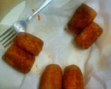 A picture of step 6 of Sausage and potatoes snack.