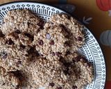 Banános-csokis zabkeksz recept fázis 5 fotója