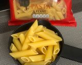A picture of step 7 of Basil Pesto Pasta.