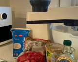 Foto del paso 1 de la receta: Helado de frambuesas, yogur y sirope de arce