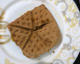 A picture of step 5 of PavBhaji Sandwich waffles.