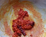 A picture of step 3 of Dal Makhani.