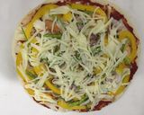 Hình bước làm 4 của món Pizza hải sản