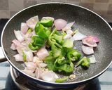 A picture of step 12 of Dry chilli paneer.