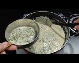 A picture of step 8 of Methi Mutter Malai.