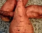 Une image de l'étape 1 de Patate douce au four. Sweet potatoes.