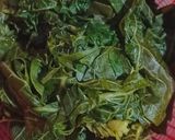 Foto langkah ke 1 dari resep Oseng Teri Daun Pepaya.
