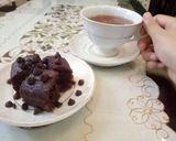 Foto langkah ke 5 dari resep Choco Palm Banana Cake.