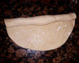 A picture of step 5 of Andy wala paratha.