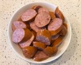 A picture of step 3 of German Sauerkraut Bratwurst Hash.