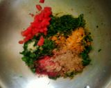A picture of step 3 of Palak makhane ki sabji.
