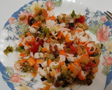 Foto del paso 4 de la receta: Tartaletas de guacamole con gulas y de ensalada con gorgonzola
