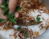 A picture of step 8 of Chicken Tikka Biryani.