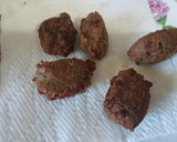 Foto del paso 5 de la receta: Frituras de frijoles chinos, chorizo y queso