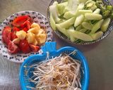 Hình bước làm 1 của món Canh chua cá sơn thóc