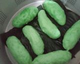 Foto langkah ke 3 dari resep 049. Es Pisang Ijo 🍨.