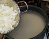A picture of step 3 of Rice Soup Recipe.