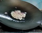 A picture of step 1 of Vegetables egg.