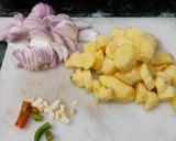 A picture of step 1 of Simple aloo pyaz ki sabzi.