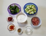 รูปขั้นตอนการทำที่ 1 ของ แกงมะเขือยาวหมูสับ
