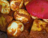 Foto langkah ke 5 dari resep 42. Balado telur tahu simpel.