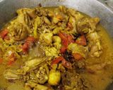 Foto langkah ke 3 dari resep Nasi Kebuli Ayam s𝗲𝗱𝗲𝗿𝗵𝗮𝗻𝗮.