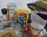 A picture of step 1 of Banana and oats loaf.