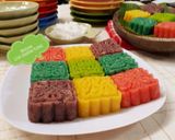 Foto langkah ke 10 dari resep 324. Getuk Singkong Pelangi.
