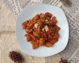 Foto langkah ke 5 dari resep Ayam Kung Pao #43.