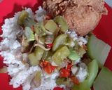 Foto langkah ke 12 dari resep Tumis Teri Terasi Pedas.