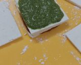 A picture of step 2 of Tricolour Grilled Paneer.