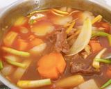 A picture of step 3 of Hu Tieu Bo Kho (Vietnamese Beef Stew Noodle Soup).