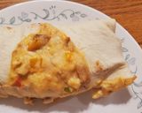 A picture of step 3 of Chicken Enchiladas.