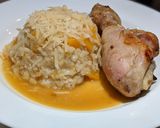 Foto del paso 10 de la receta: Risotto de verduras con presas de pollo