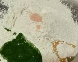 A picture of step 2 of Egg Stuff Spinach Green Paratha.
