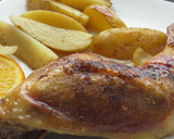 Foto del paso 6 de la receta: Pollo a la naranja con patatas al horno