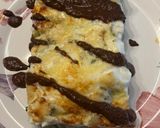 Foto del paso 16 de la receta: Canelones de Secreto y Lagarto gratinados con Queso Azul y Salsa de Chocolate 🍫!!!!