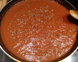 Foto del paso 4 de la receta: Espaguetis con salsa de tomate y soja
