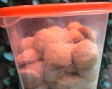 Foto langkah ke 5 dari resep Putri salju keju non mixer.