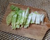 Foto langkah ke 1 dari resep Sawi Putih BaTu (Bakso Tahu) Kuah Santan.