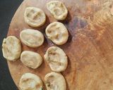 A picture of step 9 of Pinwheel Samosa.
