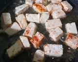 A picture of step 4 of Chili Garlic Tofu.