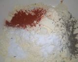 A picture of step 1 of Crispy Aloo pakoray.