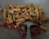 Foto langkah ke 6 dari resep Tempe Buncis Bumbu Belacan.