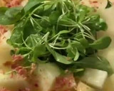 Foto del paso 3 de la receta: Ensalada de melón, con rúcula y jamón