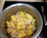 A picture of step 3 of Cabbage aloo, egg,.