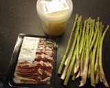 Foto del paso 1 de la receta: Espárragos trigueros con piña y jamón ibérico 🇪🇸