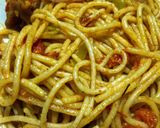 A picture of step 4 of Green Scotch Bonnet Pasta.