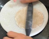 A picture of step 2 of Quinoa Flour Chapati.