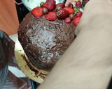 चॉकलेट केक स्ट्राबेरी के साथ (Chocolate cake with strawberry recipe in hindi) रेसिपी चरण 14 फोटो